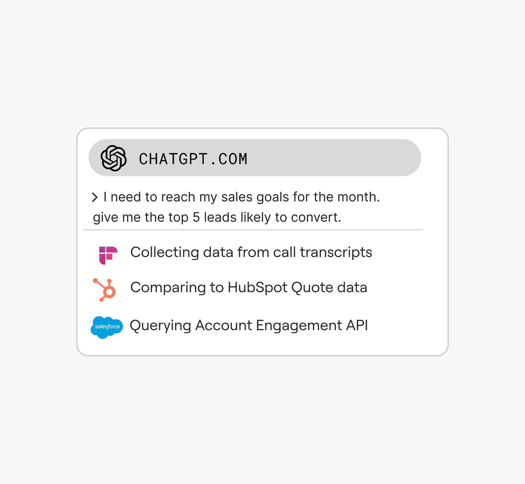 Oveka providing a user access to multiple data streams